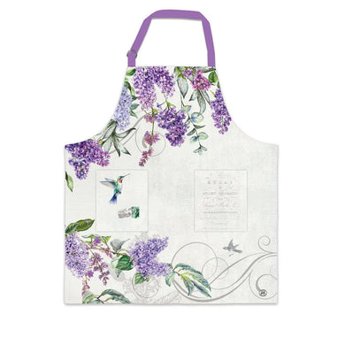 Michel Design Works French Lilacs Cotton Apron