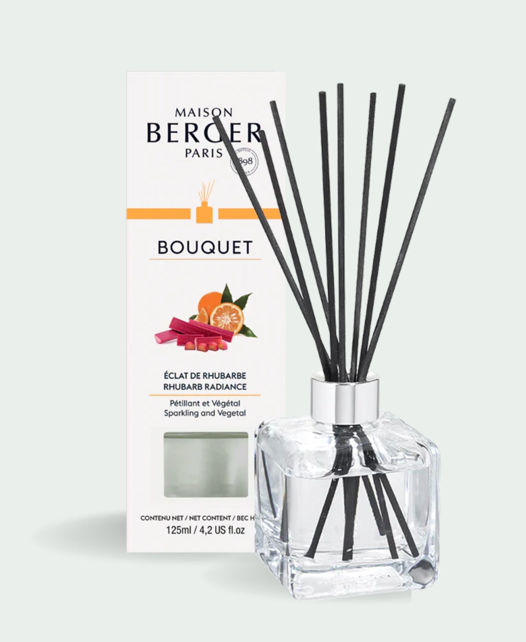 Maison Berger Rhubarb Radiance Cube Reed Diffuser