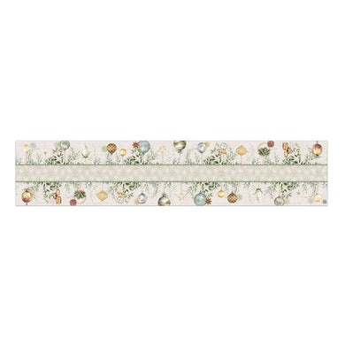 Michel Design Works Peace On Earth Cotton Table Runner