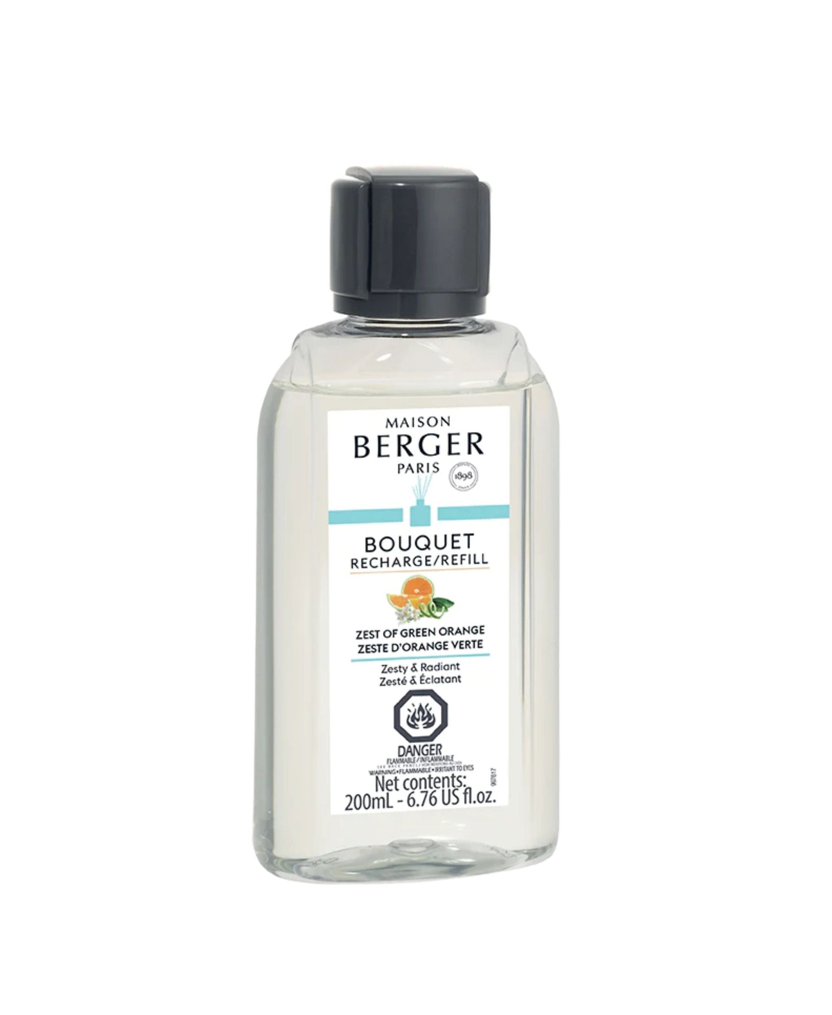 Maison Berger Zest of Green Orange Reed Diffuser Refill 200mL
