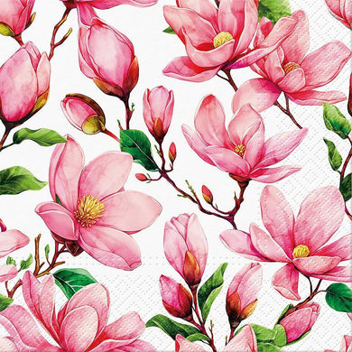 Pink Bloom Lunch Napkins