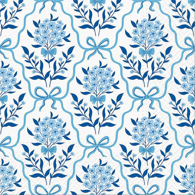 Floral Bow Lunch Napkins