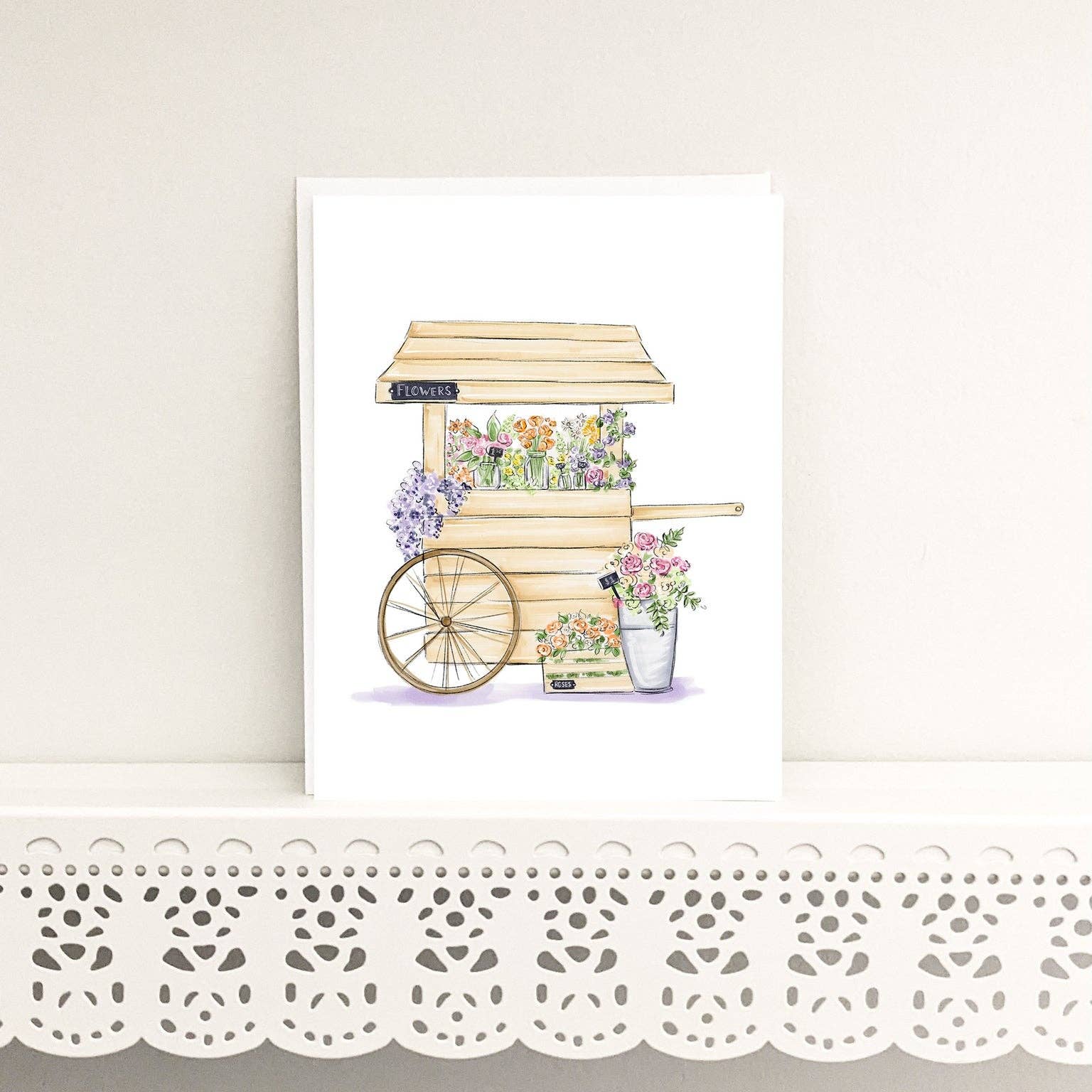 Spring Market Card Blank