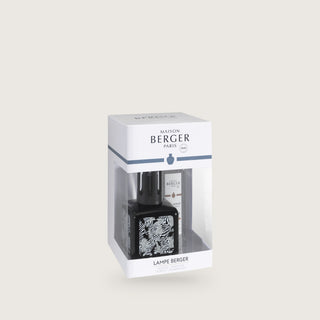 Lampe Berger Ice Cube Animal Print Black Fragrance Lamp Gift Set with Ocean Breeze