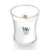 WoodWick White Teak Candle - Medium