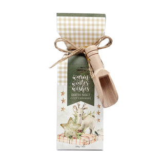 Simple Joy Co Deck The Halls Bath Salt Giftset - Cozy Cashmere
