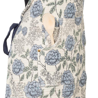 Blue Floral Apron