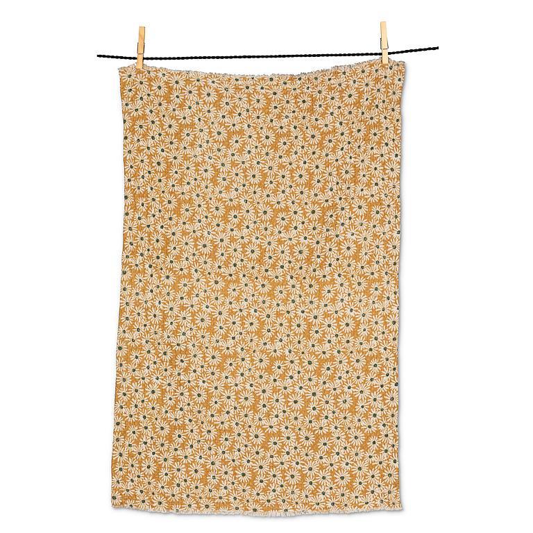 Yellow Daisy Kitchen Towel