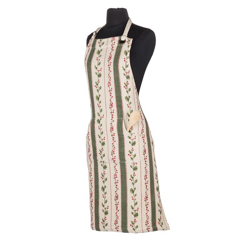 Hollyberry Stripes Apron