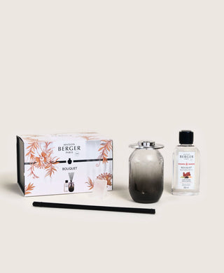 Maison Berger Evanescence Grey Reed Diffuser with Mystic Leather