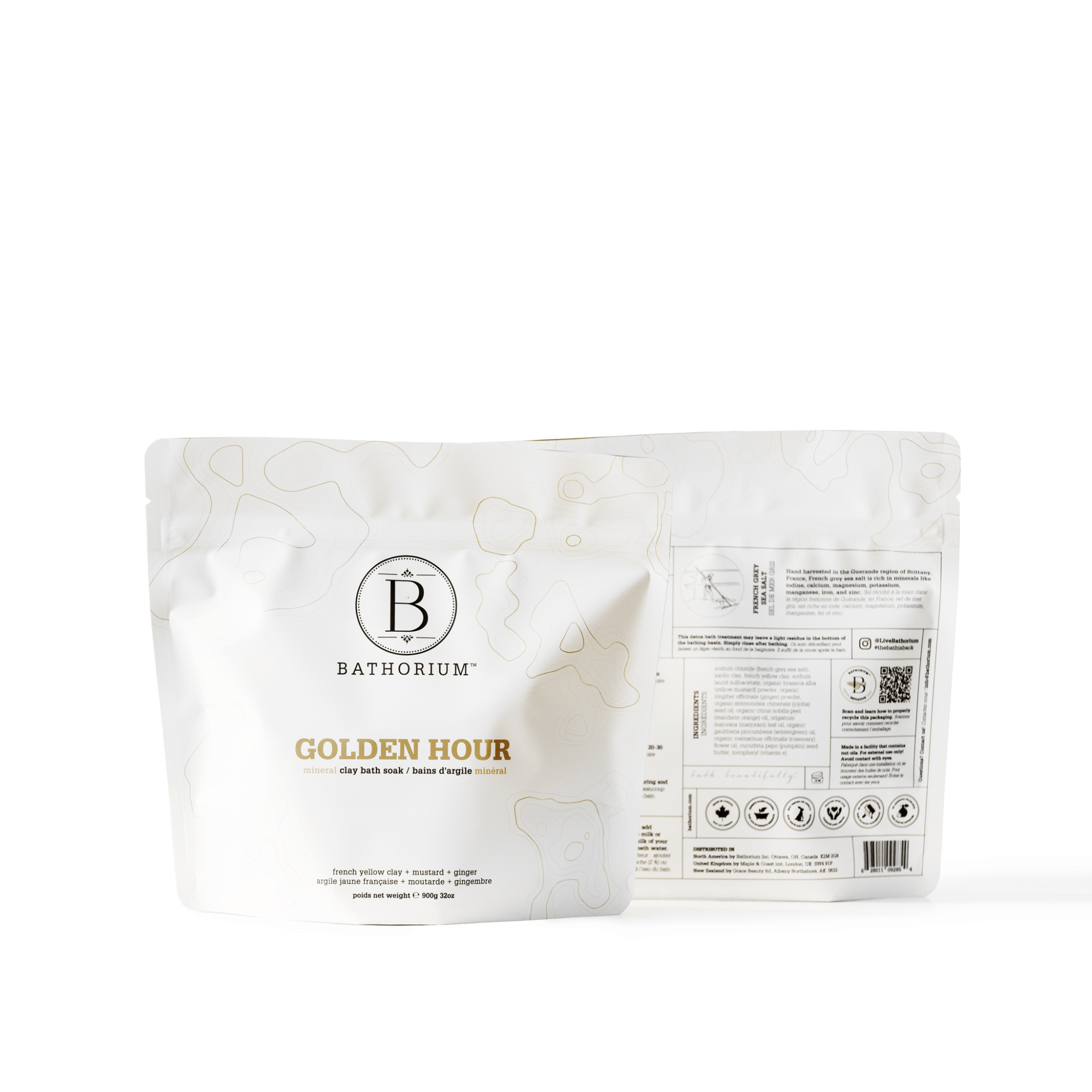 Bathorium Golden Hour Mud Mineral Bath Soak