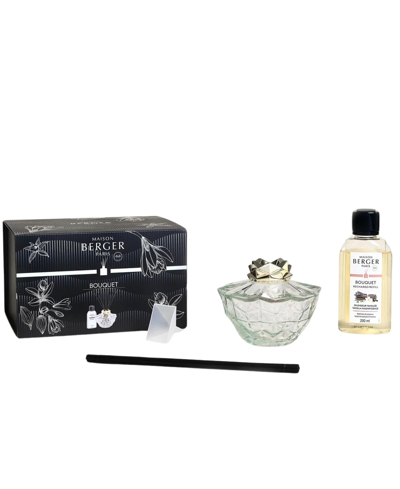 Maison Berger Kali Clear Reed Diffuser with Vanilla Magnificence