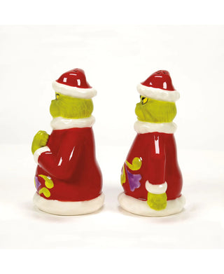 Jim Shore Naughty/Nice Grinch Salt & Pepper Shakers