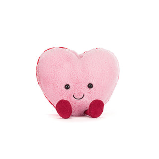 Jellycat Amuseables Colette Heart Macaron - Pink