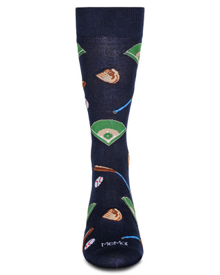 Men's Baseball Bamboo Crew Socks