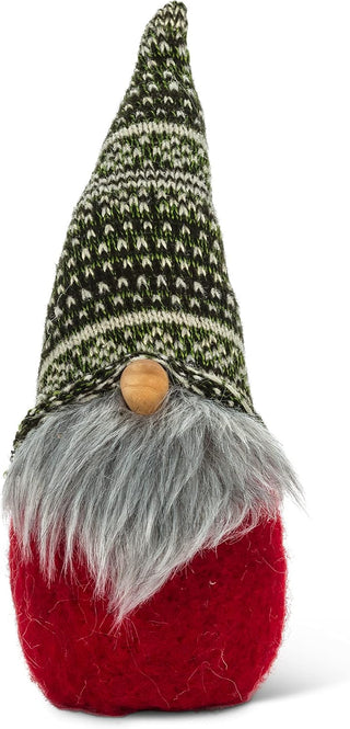 Wool Felt Gnome Knit Hat - Medium
