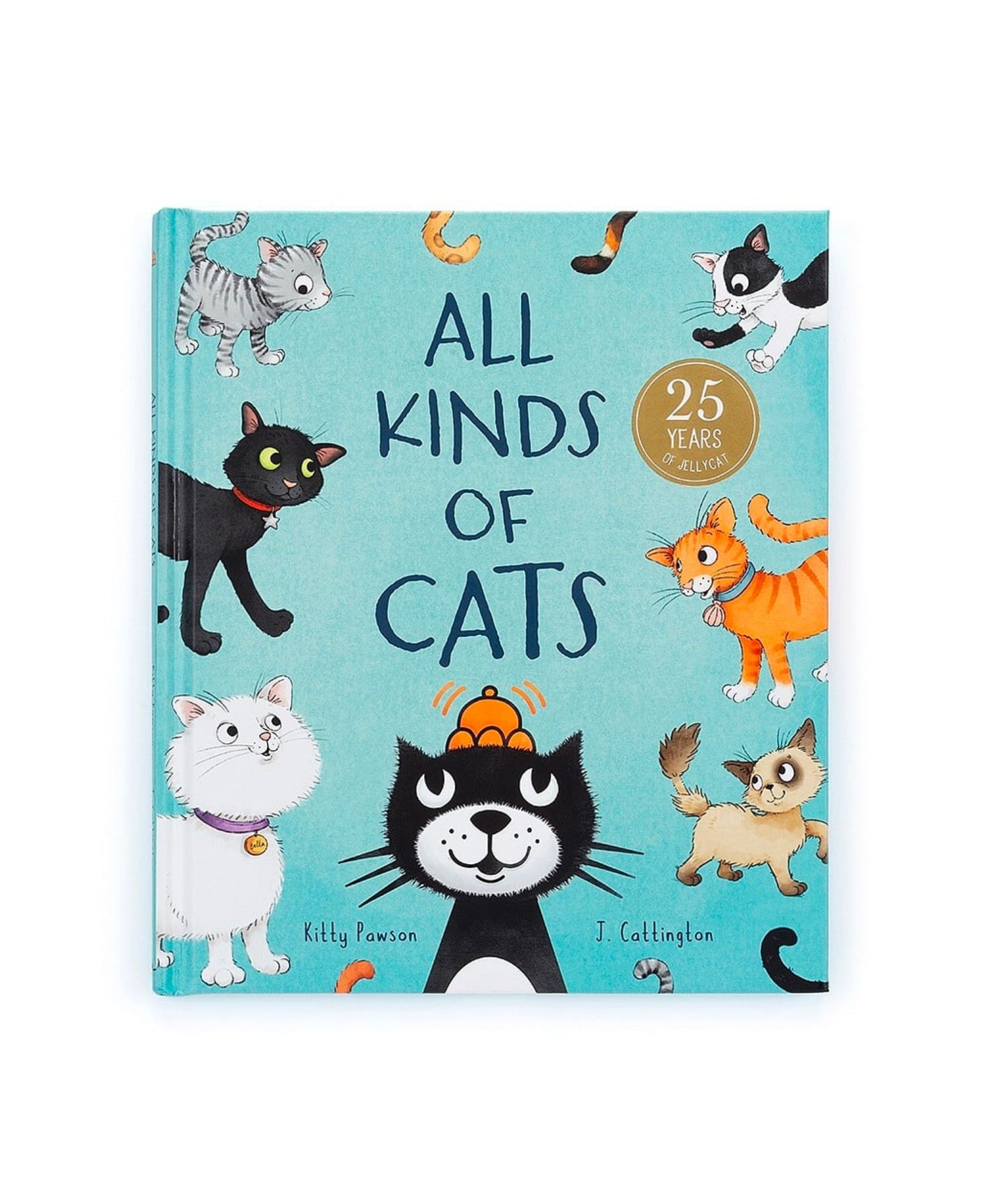 Jellycat All Kinds of Cats Book