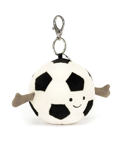 JellyCat Amuseable Sports Soccer Bag Charm