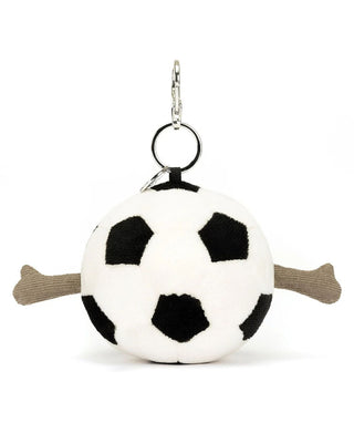 JellyCat Amuseable Sports Soccer Bag Charm