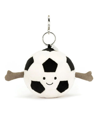 JellyCat Amuseable Sports Soccer Bag Charm