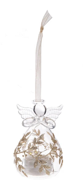 Glass Angel Ornaments