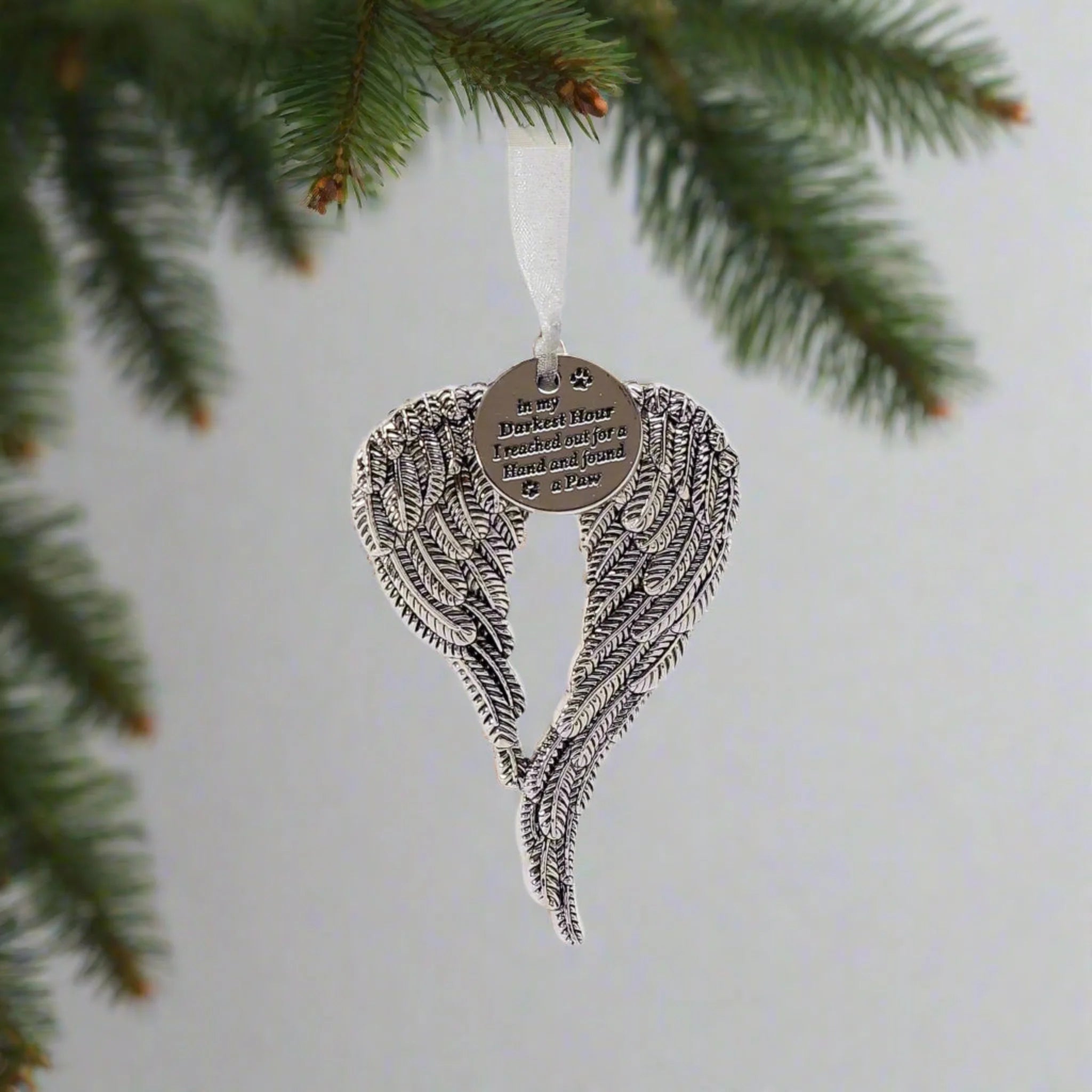 Angel Wings Ornament - Loved Pet