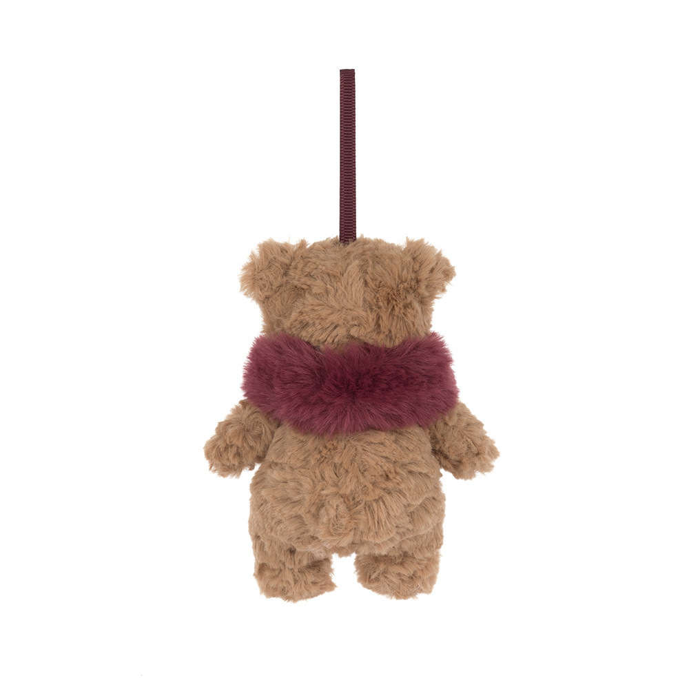 Jellycat Bartholomew Bear Winter Warmer Decoration - view 3