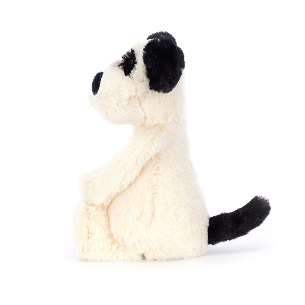 JellyCat Bashful Black & Cream Puppy Little/Small