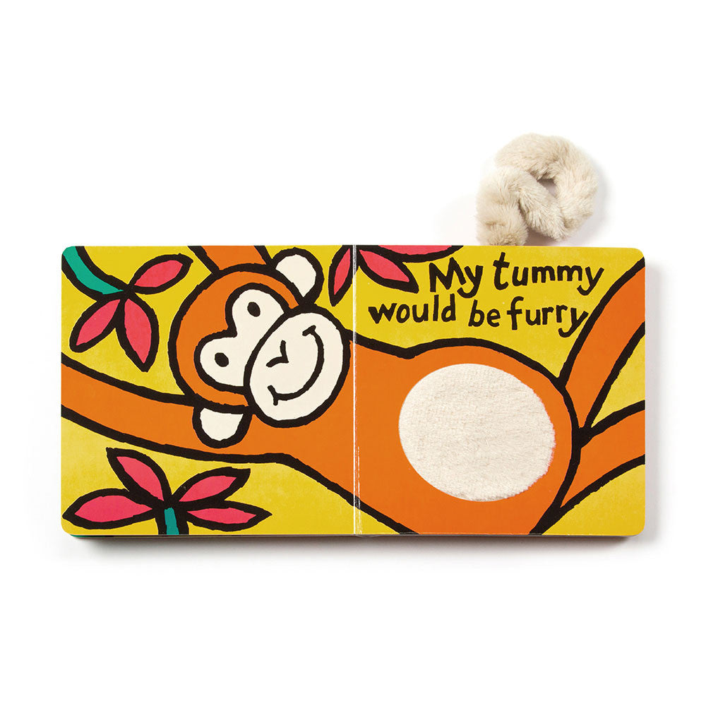 JellyCat If I Were A Monkey Board Book