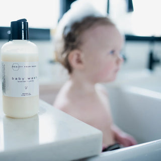 Beauty From Bees Baby Shampoo & Body Wash - Lavender + Vanilla - 8 fl.oz./250 ml