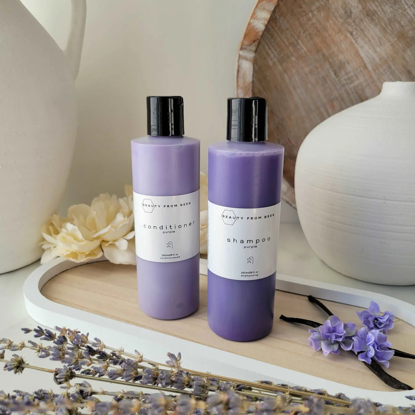 Beauty From Bees Conditioner - Purple - 250 ml/8 fl.oz.