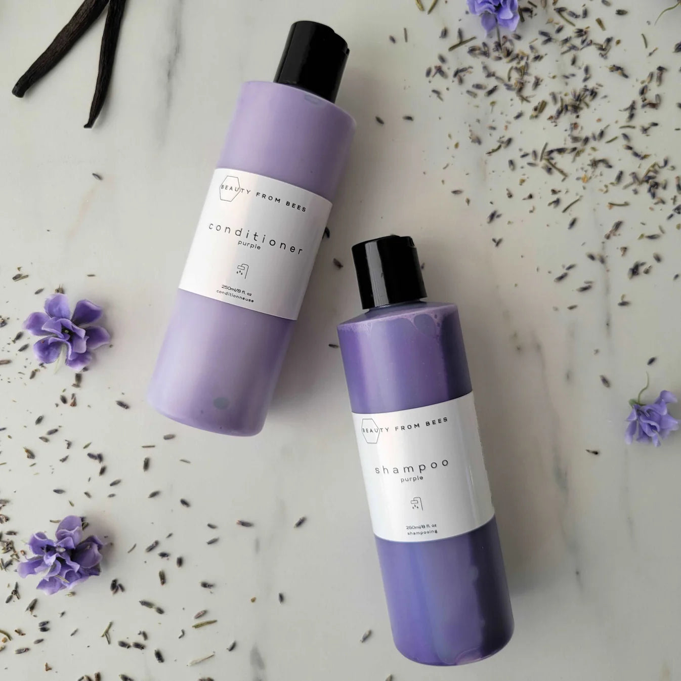 Beauty From Bees Shampoo - Purple - 250 ml/8 fl.oz.