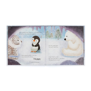 Jellycat Peanut Penguin's Perfect Present Book