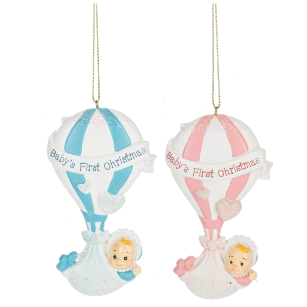 Baby's First Christmas Balloon Ornament