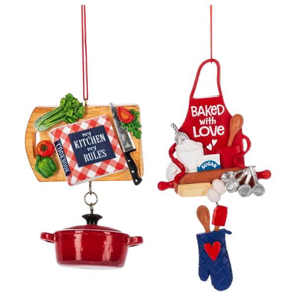Cooking and Baking Ornaments