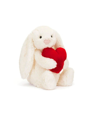 Jellycat Bashful Red Love Heart Bunny