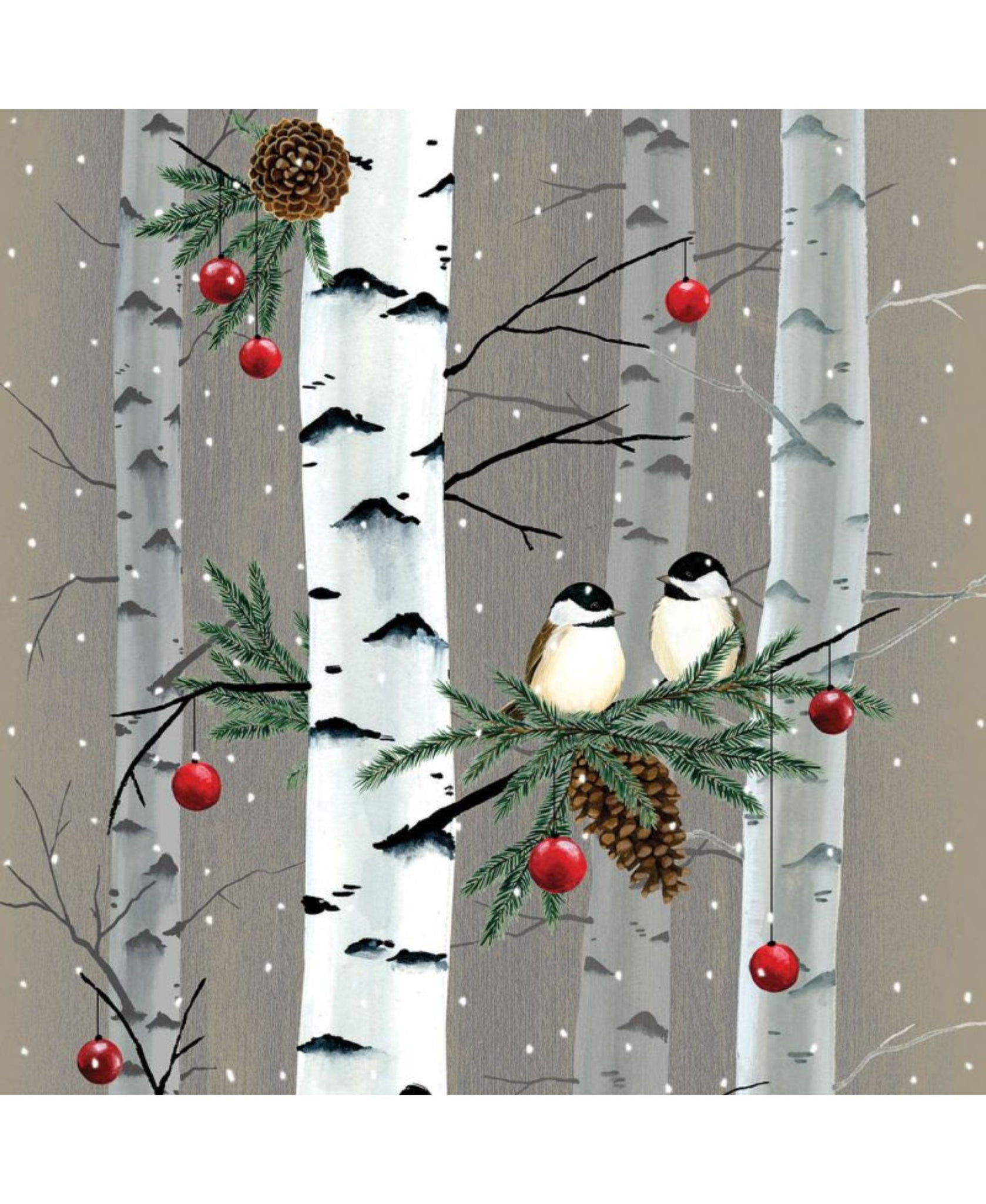 Birch & Birds Lunch Napkins