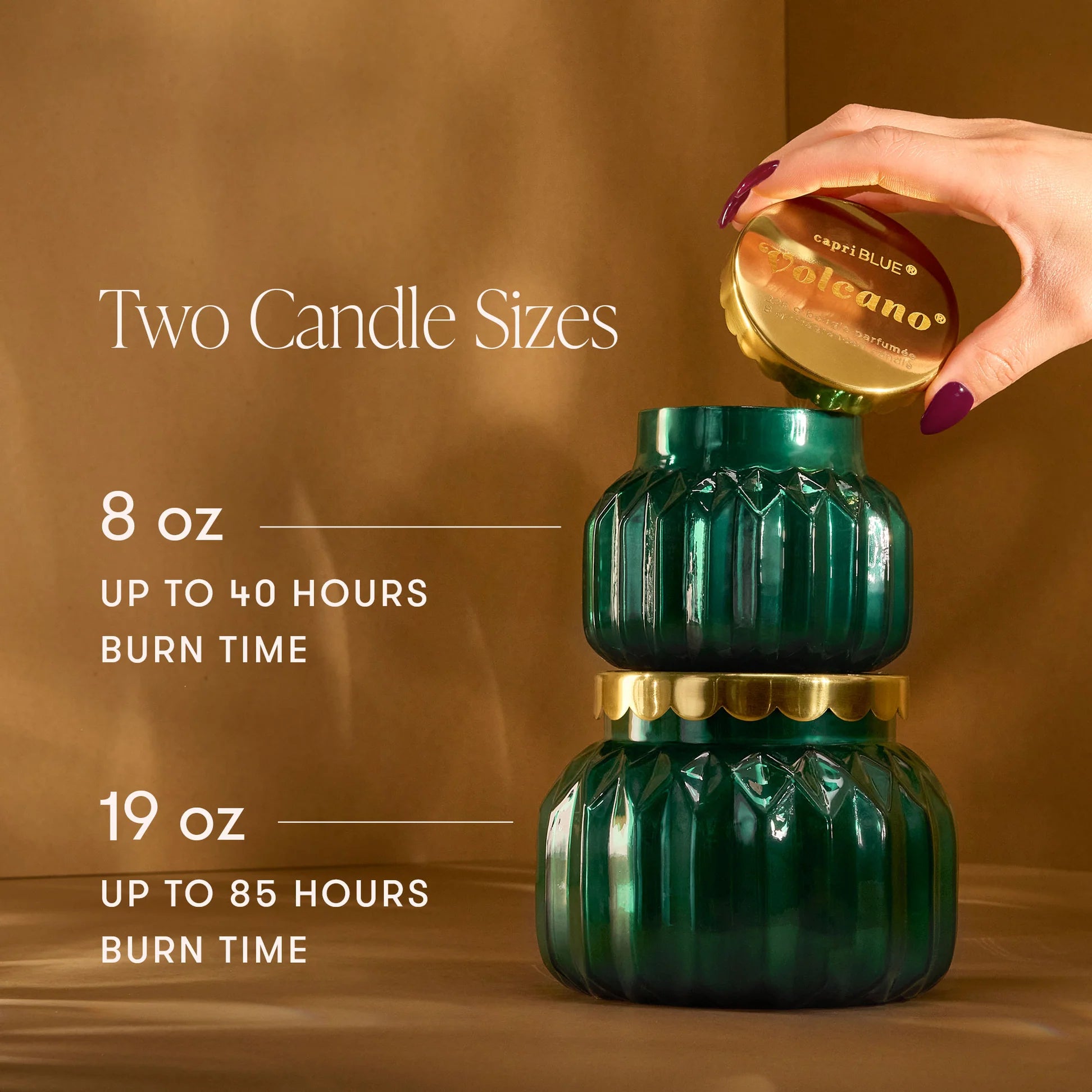 Capri Blue Royal Gem Petite 8 oz Jar Candle - Volcano