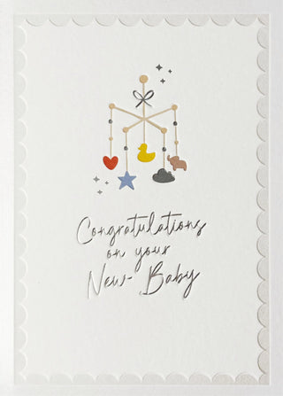 Heyyy Congratulations On Your New Baby Card Blank