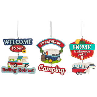 Camping Life Ornaments