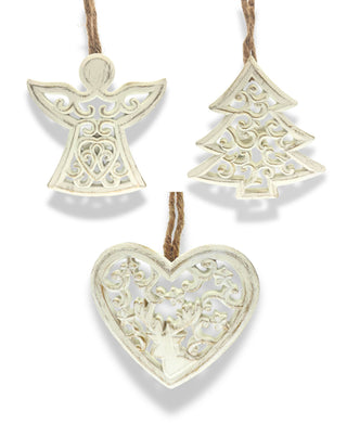 Carved Tree Ornaments
