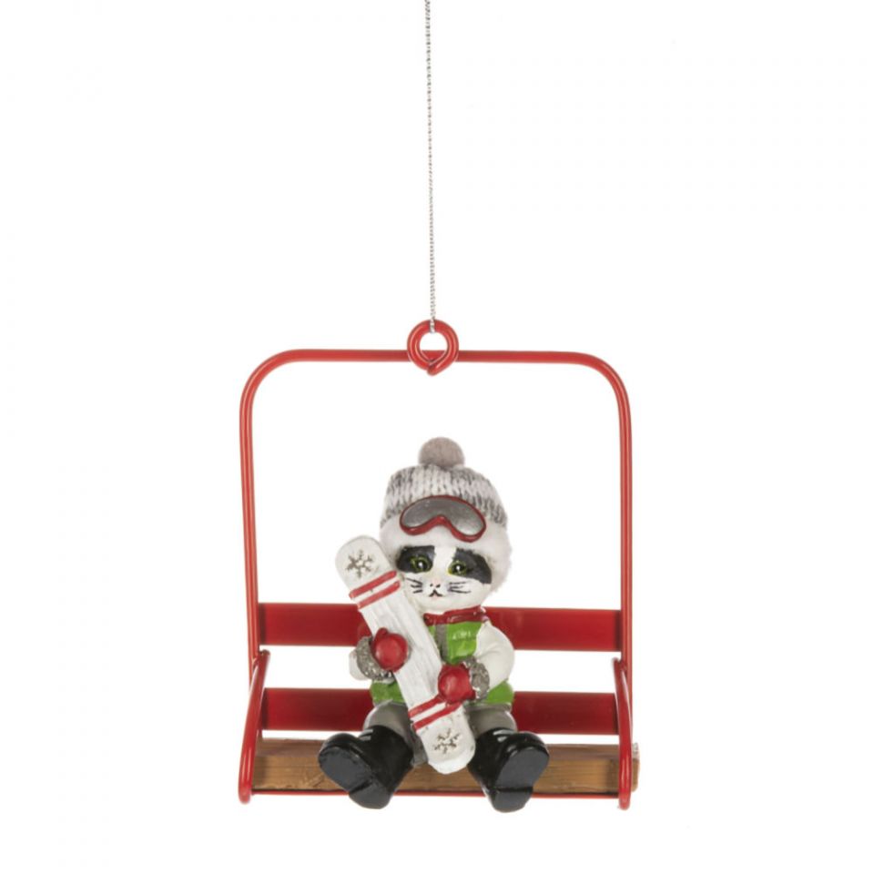 Day At The Ski Lodge Ornaments