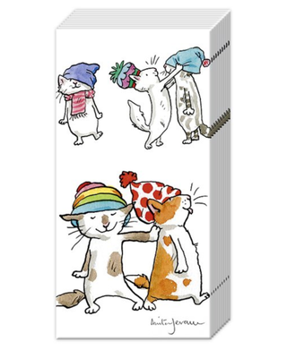 IHR Cats With Hats Pocket Tissues