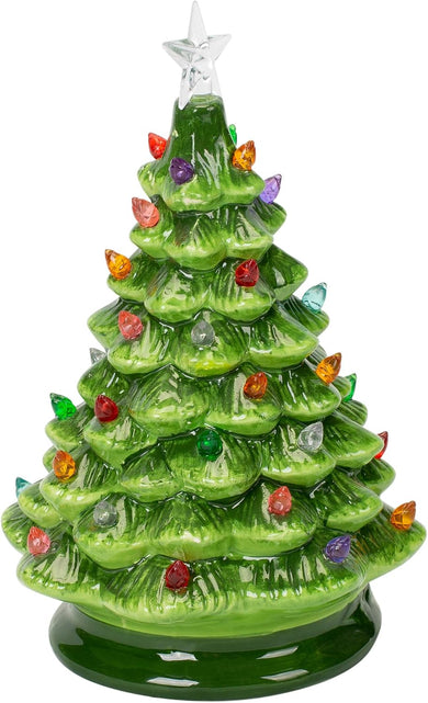 LED Ceramic Light Up Christmas Tree