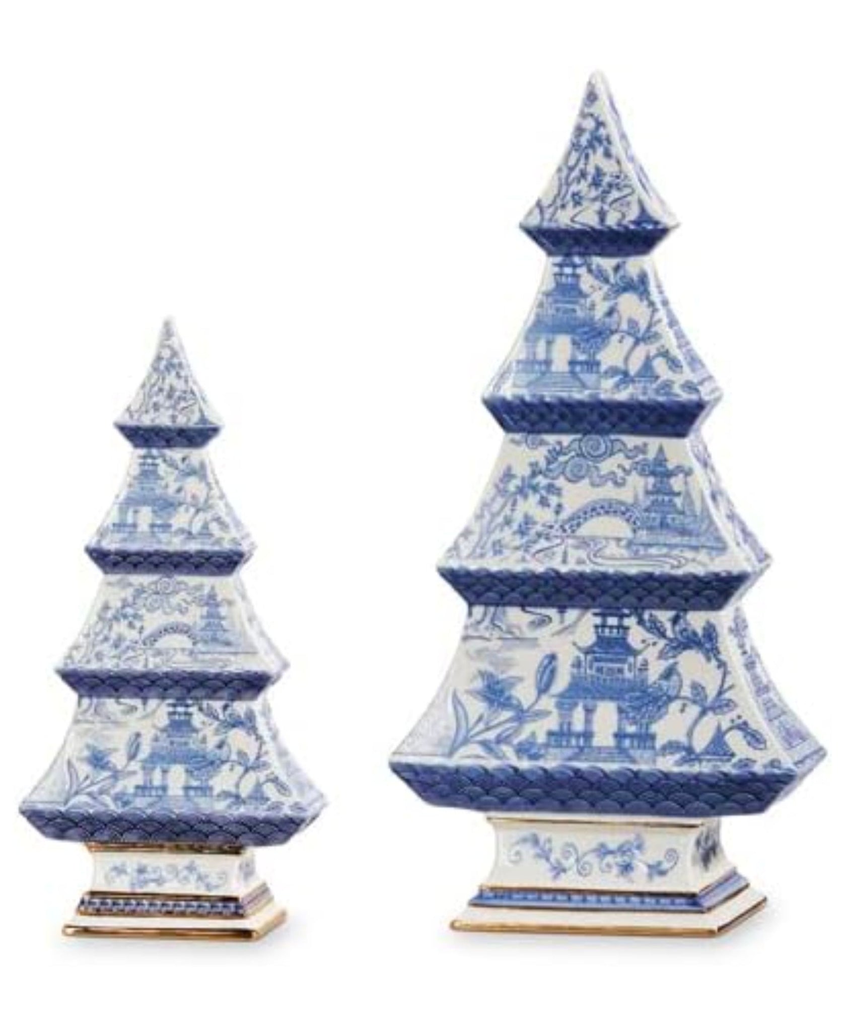 Chinoiserie Trees Set