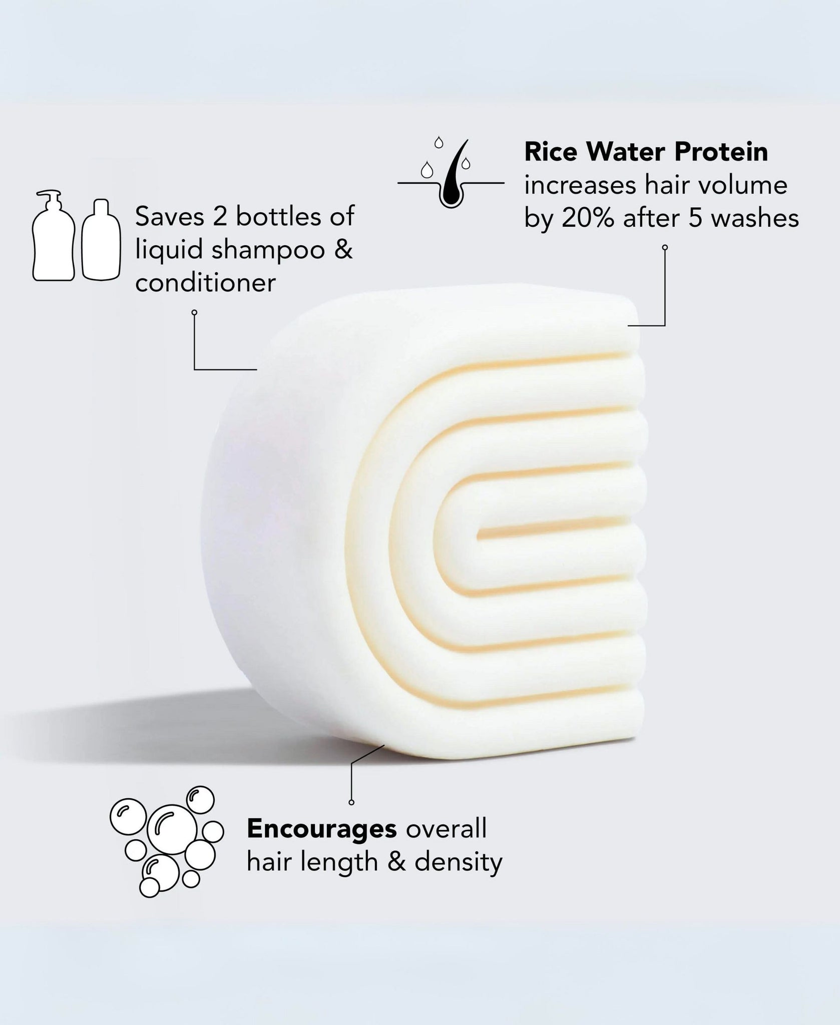 Kitsch Rice Water Protein Conditioner Bar