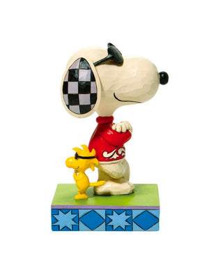 Jim Shore Peanuts 'Cool Pals' Snoopy and Woodstock