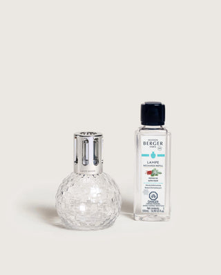 Disco Fragrance Lamp Gift Set Clear - Lampe Berger