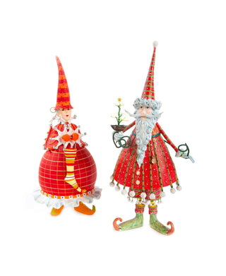 Patience Brewster Dash Away Red Mrs. Santa Figure