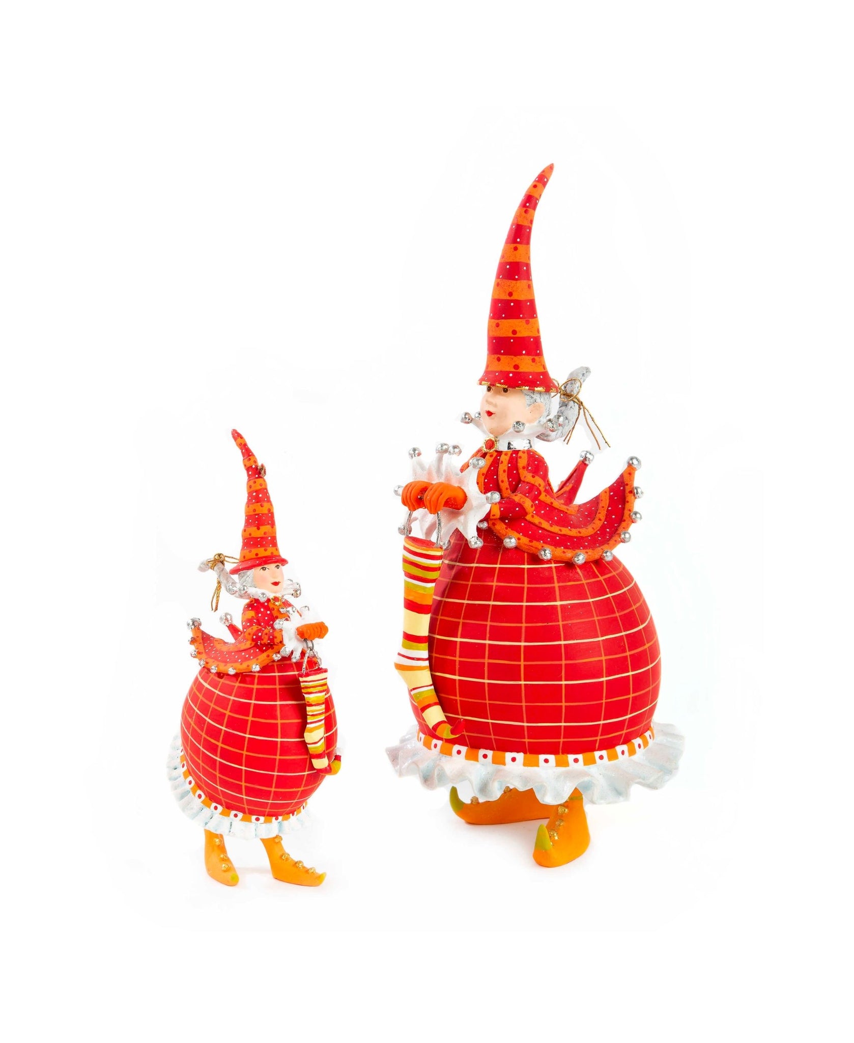 Patience Brewster Dash Away Red Mrs. Santa Figure